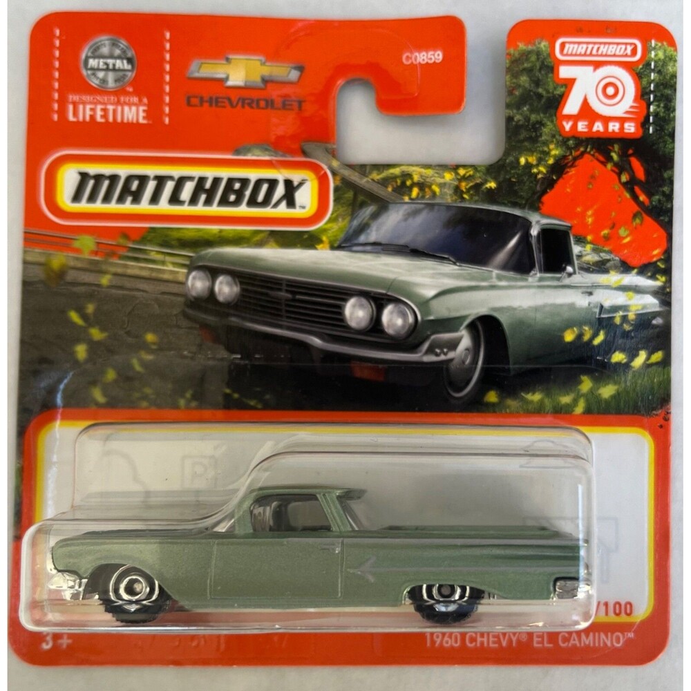 Matchbox #39 1960 CHEVY EL CAMINO #29/100 MBX 70 YEARS Diecast Car